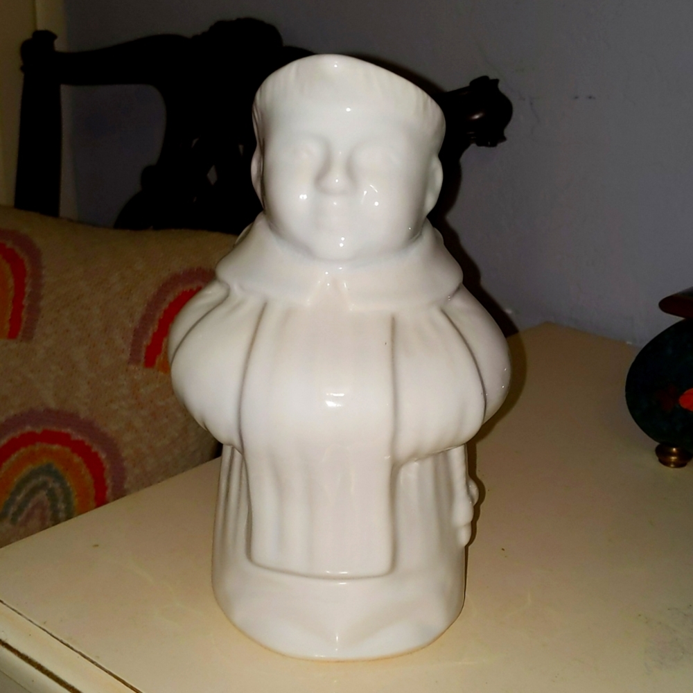 French antique pitcher Monk